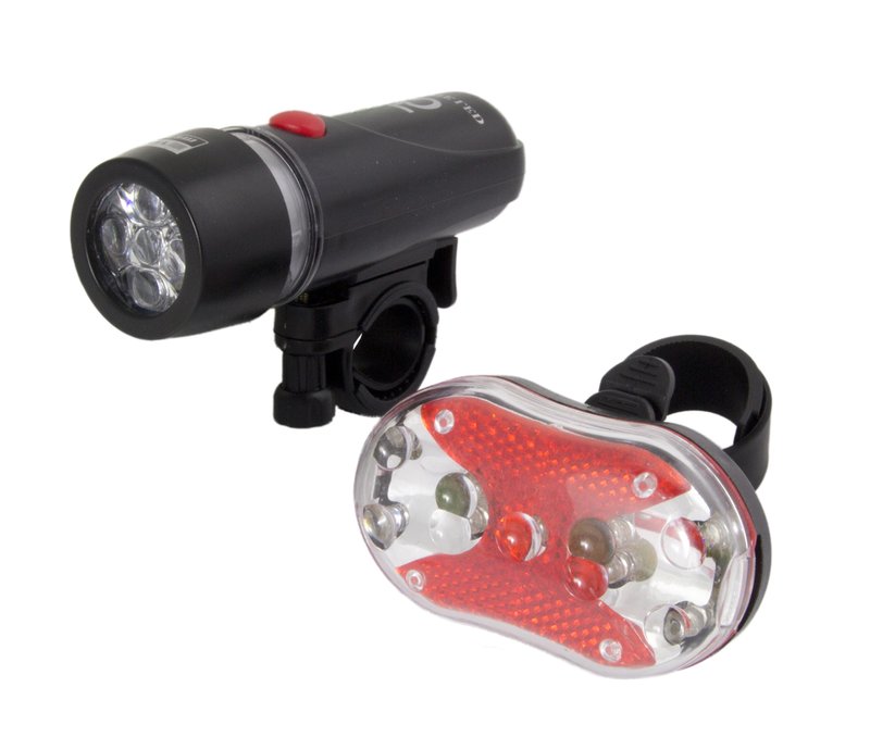 Set lumini bicicleta Esperanza fata spate LED-uri